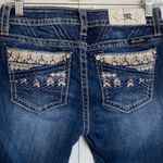 Miss Me  Jeans 27 Mid-Rise Capri Embellished Pockets - EUC Photo 4
