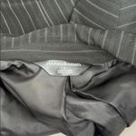 Norma Kamali  Black White Pin-Stripe 2-Button Notch Collar Blazer Jacket 6 = S Photo 2