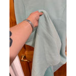 Escada Mint Green Virgin Wool Dress Women’s 42 Sleeveless Midi Made in Romania Size 10 Photo 3