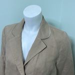 Old Navy Tan Linen Blazer Photo 2