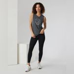 Vuori The Rise The Shine Tank Top Muscle Tee Shirt Dark Heather Gray Size Medium Photo 2