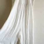 Wilfred Aritzia  New Chianti Jumpsuit Stretch Smocked White Size Medium Photo 8