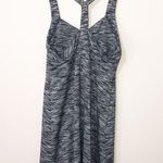Soybu  Dress Size Medium Tank Gray Black Bra Athleisure Soft Stretch Performance Photo 9