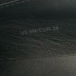 Vince  Blair Black Perforated Leather Pointed Toe Slip On Sneaker Size 8M Photo 8