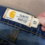 Carhartt  women’s rugged flex Layton bootcut jeans, slim fit,‎ size 16 tall Photo 2