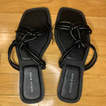 Azalea Wang Stetson Sandals in Black Photo 0