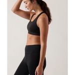 Athleta L Ultimate Ease Bra A-C Size Large Black Racer back Photo 5