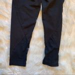 Zella Meditate High Waist Crop Leggings Black Mesh Photo 8