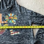 Gap  Hoodie Sweater Women's Size XS Gray Black Pullover Long Sleeve Photo 6