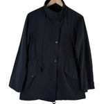 Sanctuary  Anorak Lightweight Rain Jacket Full Zip in Black, Size‎ Small Photo 0