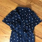 Old Navy  Navy Blue Polka Dot Dress Photo 4