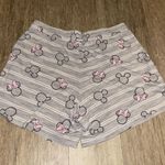 Disney Grey Minnie Mouse Pajama Shorts - Small Photo 2