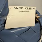 Anne Klein Elemental Blue Woven Tote Bag with Card Case Shoulder Crossbody Photo 2