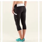 Lululemon Run: Mod Moves Crop Black /white Photo 2
