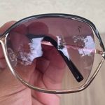 Vera Wang Simply Vera  Black and Gold Sunglasses Photo 7