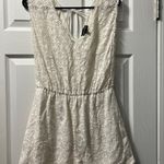 Topshop Lace White Bridal Romper Photo 2