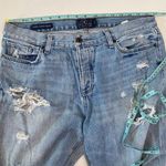 Lucky Brand Sienna Slim Boyfriend Ankle Denim Jeans EUC Sz 10/30 Destroyed Women Photo 11