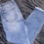 Distressed Ankle Cropped Jeans Size 25 Photo 0