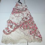 For Love and Lemons Rosalyn floral slip Maxi Dress Size Small Pink Photo 6