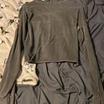 Vans Cropped Long Sleeve Checkerboard Top Photo 1