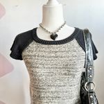 Vintage‎ Gray Sweater Dress Y2K 2000s 90s Retro Indie Sleaze XS Photo 1