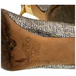 Jimmy Choo Glitter Heels Pointed Toe Stiletto Pumps Women Size 38 Photo 5