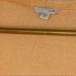 J.Jill  Peach Orange Open Front Long Cardigan Linen Blend Photo 3