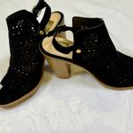 Dolce Vita Peep Toe Booties Womens Size 7.5 Black Photo 6