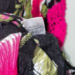 Crochet Top Hawaiian Floral Dress Sleeveless Summer‎ Beach Cover Up Size S Black Photo 6