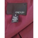 Anthropologie Greylin  Luna Velvet Wide Leg Jumpsuit  Red Holiday Women's Small‎ Photo 13