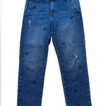 Sundry  Star Print Cropped Jeans Photo 0