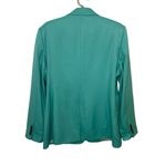 Reiss  Ember Notched Single Button Blazer Green Tailored Lined Womens Size 12 Photo 10
