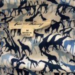 Jane and Delancey  Giraffe Button Down Blouse Photo 5