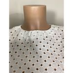 joe's jeans New. Joe’s puff sleeve eyelet top. XS. Retails $228 Photo 9