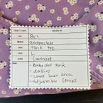 Aeropostale Womens Tank Top L Babydoll Daisies Floral Summer Pastel Cute Soft Photo 9