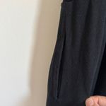 Aerie  Smocked Wide Leg Jumpsuit Size Small Black Photo 5