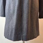 Kenneth Cole Womens  NY Wool Blend Peacoat Dark Grey Size 8 Photo 8