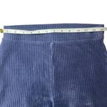 Aerie  Navy Ribbed Corduroy Flare Pants Soft Cozy Vintage Y2K Fit High Rise Small Photo 8