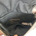 Jessica Simpson Bronze Metallic Leather Convertible Clutch Handbag Purse Photo 5