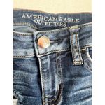 American Eagle Outfitters Super Stretch Distressed Low Rise Skinny Jeans Size 0 Photo 4