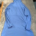 L.L. Bean Blue Hooded long Sweatshirt dress Photo 8