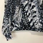 All Saints Women’s Fara Stretto Top Sheer Blouse w/ Tank Black & White Sz 0 NWT Photo 2