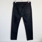 Everlane EUC  High Rise Skinny Black Painted Jeans Size 27 Photo 7