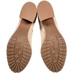 Violet & Red Loaded Knit Cuff Bootie Side Zip Heeled Tan 9.5 Photo 3