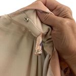 Eshakti floral ombre crêpe banded empire waist plunge V maxi dress women’s /XL Photo 11