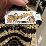 Nectar Clothing Womens Stripe Knit Sweater Vest Multicolor Size M Cropped Photo 7