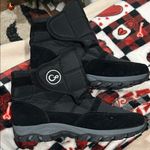 Women Winter Hiking Boots: Waterproof Fur Lined Anti Slip Outdoor Boots Black Size 11 Photo 0