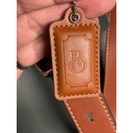 Madison De Beaute Tote Bag Womens Green Tan Leather Italian Designer bag Handbag Photo 4