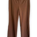 INC Womens Pants Sz 4 Brown Wide Leg Professional Workwear Work Dress Photo 2