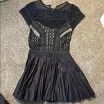 Free People Vintage  Black Lace Dress Photo 1